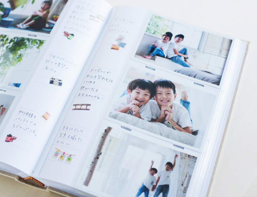 リネンアルバム＆写真プリント4,000円分OFFクーポンセット｜写真